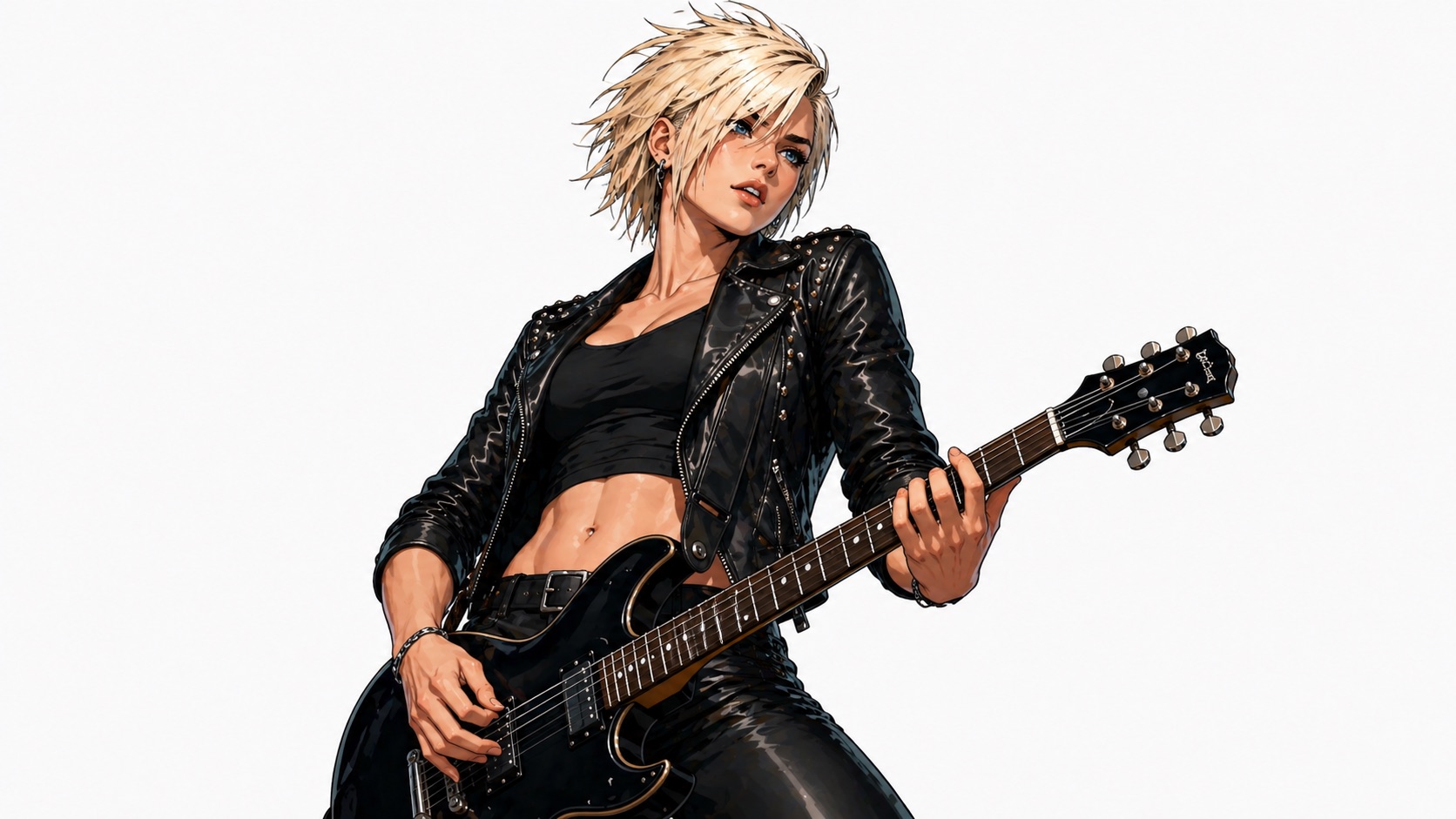 Barbie Solís — Lead guitar · Leader